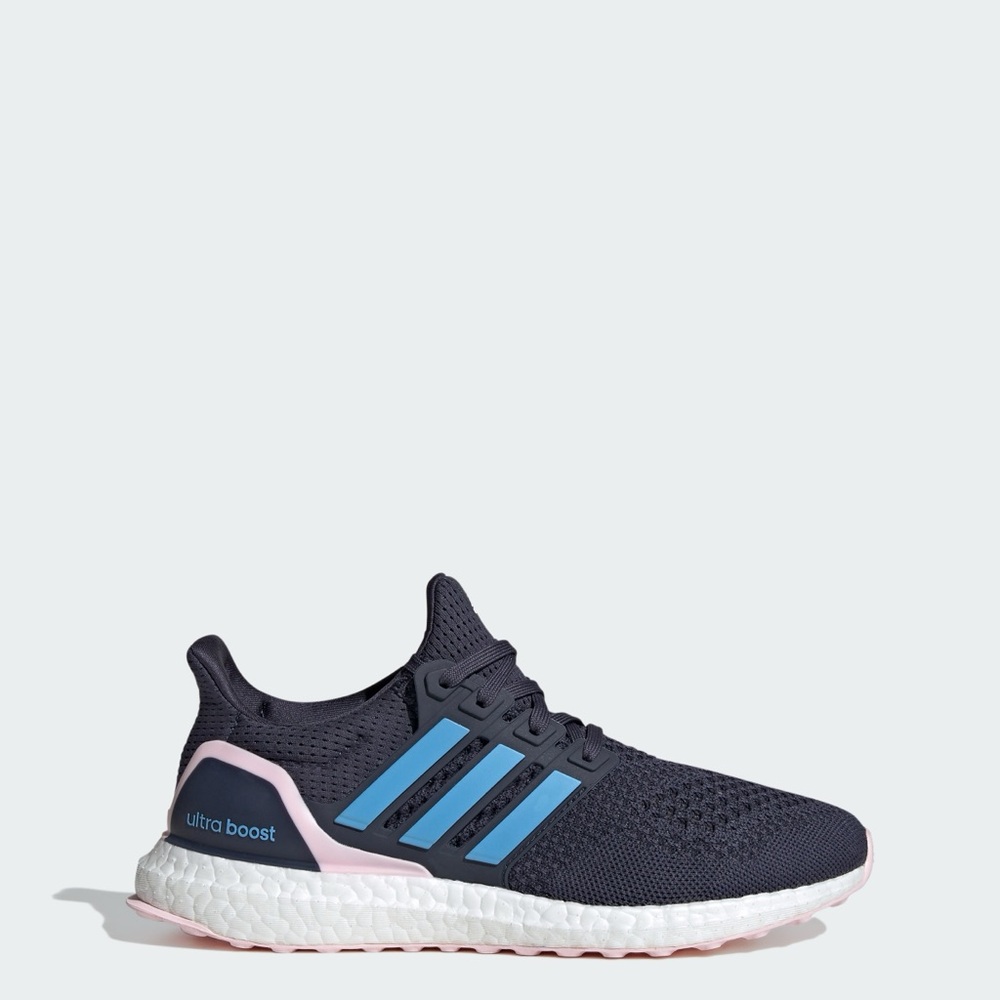 ADIDAS ULTRABOOST 1.0 size 6.5 Navy / Semi Blue Burst /Pink running shoes